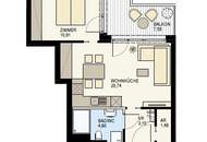 2-ZIMMER-WOHNUNG MIT GROSSZÜGIGEM BALKON ZUM RUHIGEN INNENHOF