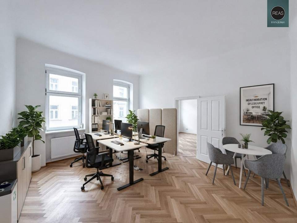 Erstbezug: Neu renoviertes Büro nahe Brunnenmarkt!