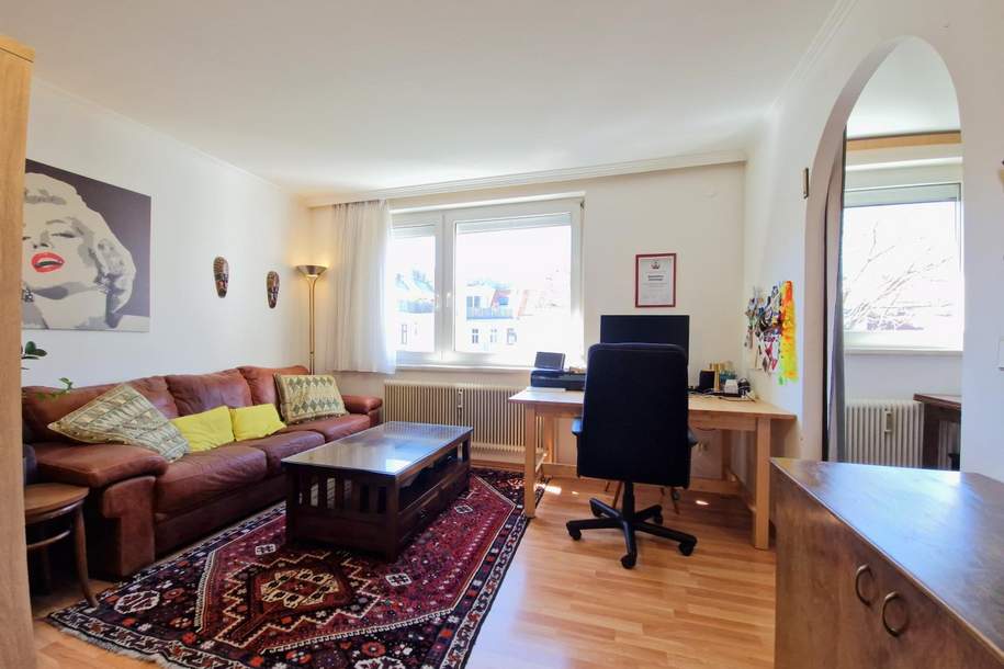 Innenhofseitige Wohnung im 4. Stock bei der Johnstraße, Wohnung-kauf, 159.000,€, 1150 Wien 15., Rudolfsheim-Fünfhaus