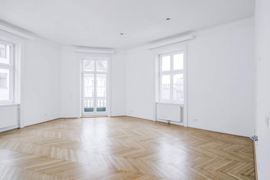 Familienfreundliche 5-Zimmer-ALTBAUWOHNUNG mit kleinem BALKON, Wohnung-kauf, 890.000,€, 1090 Wien 9., Alsergrund
