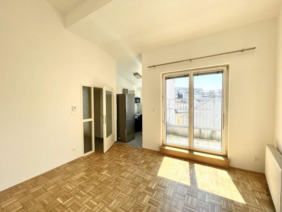 1150 - Charmante 2-Zimmer-Wohnung mit Terrasse Nähe U4 Meidling Hauptstraße