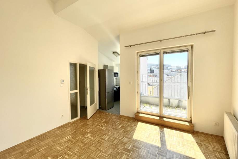 1150 - Charmante 2-Zimmer-Wohnung mit Terrasse Nähe U4 Meidling Hauptstraße, Wohnung-miete, 1.027,56,€, 1150 Wien 15., Rudolfsheim-Fünfhaus