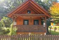 Verträumtes Holzblockhaus am idyllischen Sulmsee