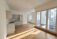 Stilvolle 2-Zimmer + Wohnküche DG Wohnung mit großer Dachterrasse in 1070 Wien (Burggasse)