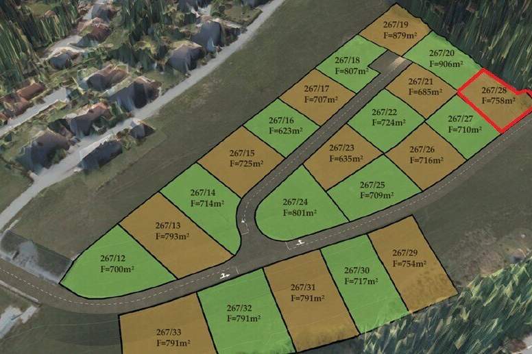 Idyllisches Baugrundstück am "Sonnenhang", Grund und Boden-kauf, 70.000,€, 2572 Lilienfeld