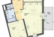 Erstbezug mit 3 Zimmer und Balkonen im Neubau, Nähe Alte Donau, provisionsfrei