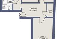 BESTENS EINGETEILTE 3 Zimmer Wohnung - TOPLAGE 1150 WIEN