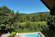 ROMANTISCHES UND MODERNES NATURSTAMMBLOCKHAUS MIT NEUEM POOL!