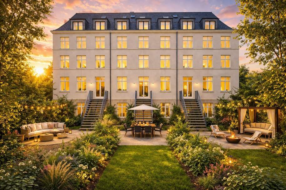 Urbanes Refugium mit Gartenlandschaft: Drei Einheiten verschmelzen zu einem einzigartigen Wohnkonzept, Wohnung-kauf, 898.000,€, 1030 Wien 3., Landstraße