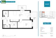 KAY – Traumhafte 2-Zimmer Wohnung in Donaunähe mit hervorragender Infrastruktur - ab 01.08.2025 beziehbar