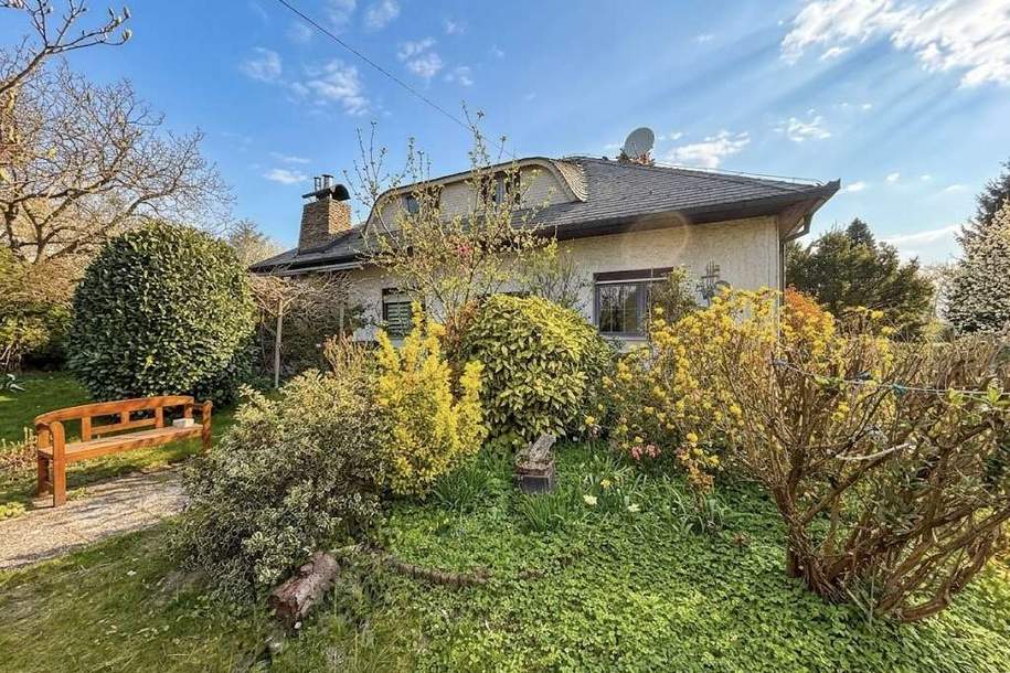 Einfamilienhaus in Ruhelage nahe Wien – 170 m² Wohnfläche &amp; uneinsehbarer Garten, in Scheiblingstein, Haus-kauf, 449.000,€, 3400 Tulln