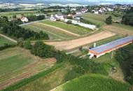 Massivbauhalle in Einzellage und großem Baulandgrundstück!