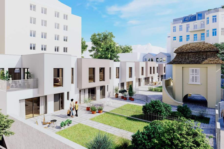 Townhouses mit Klimaanlage, Garten und Terrasse – Ein exklusives Wohnprojekt!, Wohnung-miete, 3.190,00,€, 1030 Wien 3., Landstraße