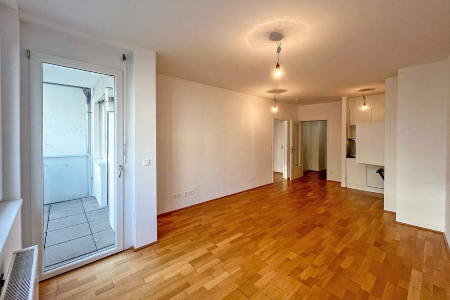 Neuwertige, moderne 2-Zimmermiete in Margarethen inkl. Garagenplatz, Wohnung-miete, 1.090,00,€, 1050 Wien 5., Margareten