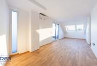 Weitblick DG-Wohnung in 1220 Wien: Erstbezug mit 4 Terrassen.