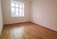 UNBEFRISTET, gepflegte 47 m2 Altbau mit 27 m2 Garten/Terrasse, 2 Zimmer, Kochnische, Wannenbad, Parketten, Randhartingergasse