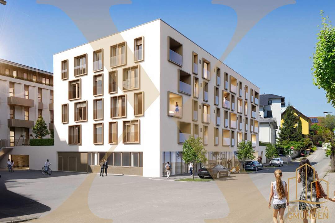 PROVISIONSFREI! Leistbare 2-Zimmer-Wohnung mit gemütlicher Loggia im Zentrum von Gmunden zu verkaufen!