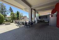 Restaurant mit Gastgarten in sehr frequentierter Lage