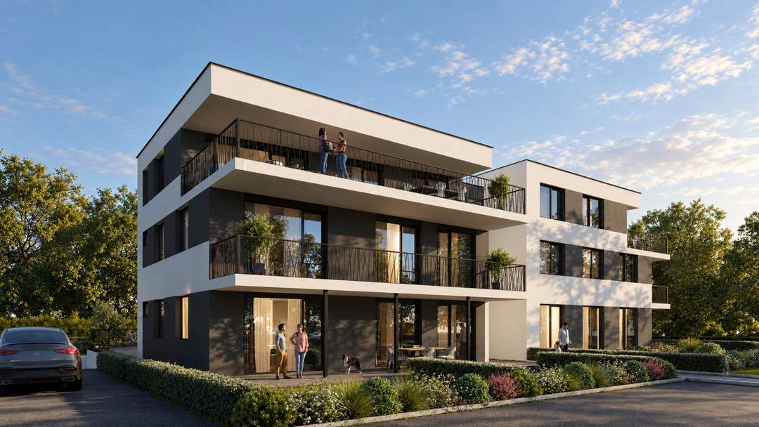 Neubau 3-Zimmer-Wohnung Top 6