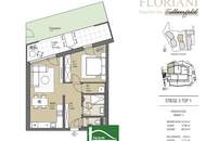 FLORIANI – Quartier am Tullnerfeld - Tolle 2 Zimmer Gartenwohnung mit West Ausrichtung - Bahnhof Tullnerfeld in der Nähe