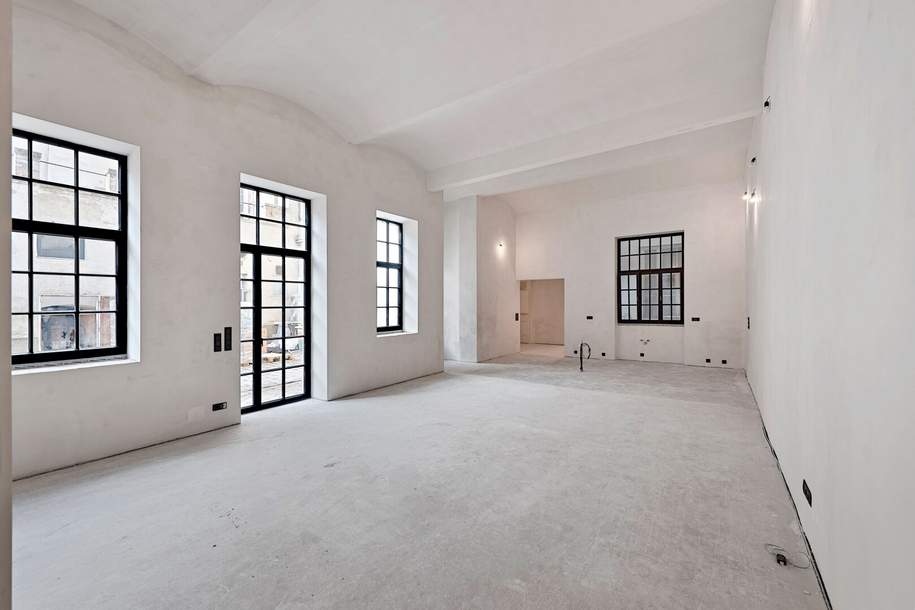 Außergewöhnliche Wohnung mit Loft-Charakter in Toplage!, Gewerbeobjekt-kauf, 690.000,€, 1050 Wien 5., Margareten