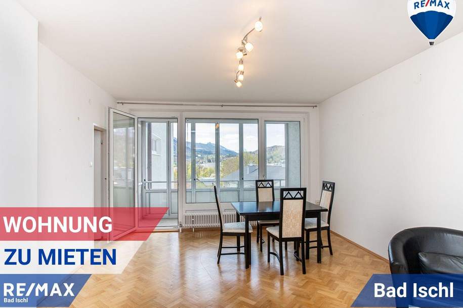 3-Zimmer Mietwohnung mit herrlichem Ausblick – nur 10 Gehminuten ins Zentrum, Wohnung-miete, 764,00,€, 4820 Gmunden