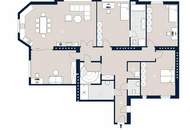 Luxus-Dachgeschoss-Wohnung in exklusiver Lage – 172 m² mit Dachterrasse und Panoramablick über Wien