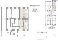 Kleinformat mit Wow-Effekt - Blick ins Grüne, U-Bahn ums Eck! Entzückende Kleinwohnung im ruhigen Hoftrakt! 2 toll aufgeteilte Zimmer + Angenehme Ruhelage in 1030 Wien + Schönes Altbauhaus!