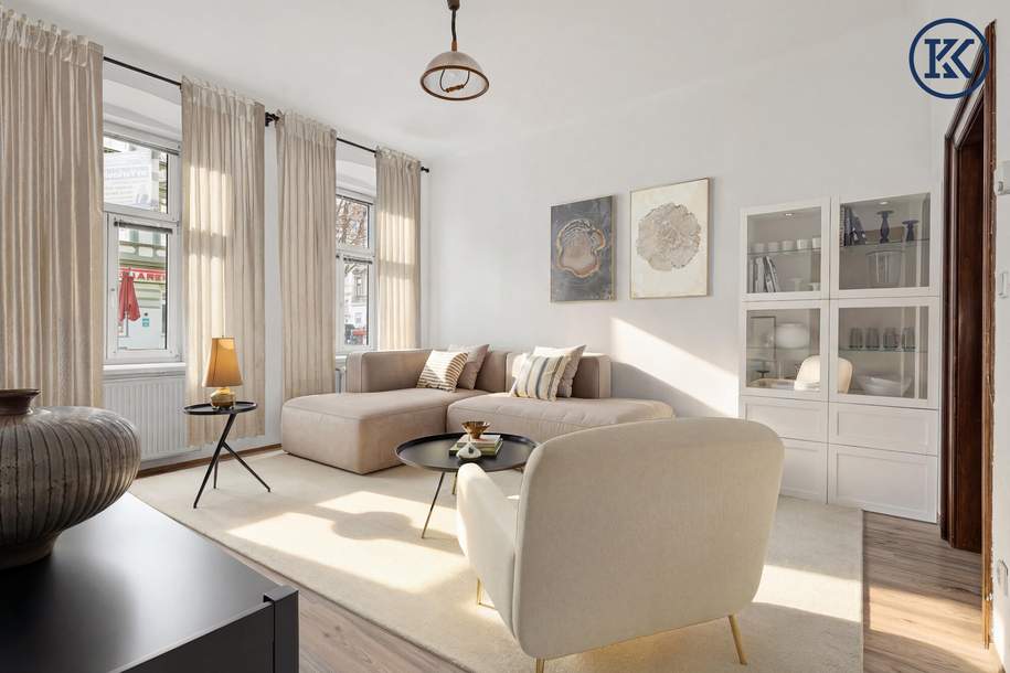 Charmante Jahrhundertwende-Perle – Renovierungsobjekt mit Charakter, Wohnung-kauf, 195.000,€, 1160 Wien 16., Ottakring