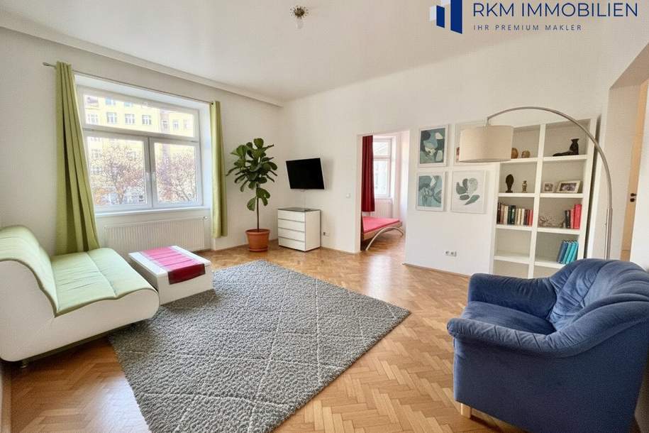 Helle 2-Zimmer-Wohnung in der Stuwerviertel, Wohnung-kauf, 279.000,€, 1020 Wien 2., Leopoldstadt