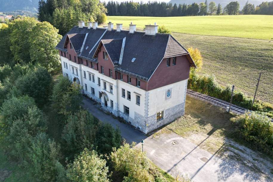 Zinshaus in Mariazell mit 7.000 m² großem Grundstück in sonniger Ruhelage, Gewerbeobjekt-kauf, 399.000,€, 8630 Bruck-Mürzzuschlag