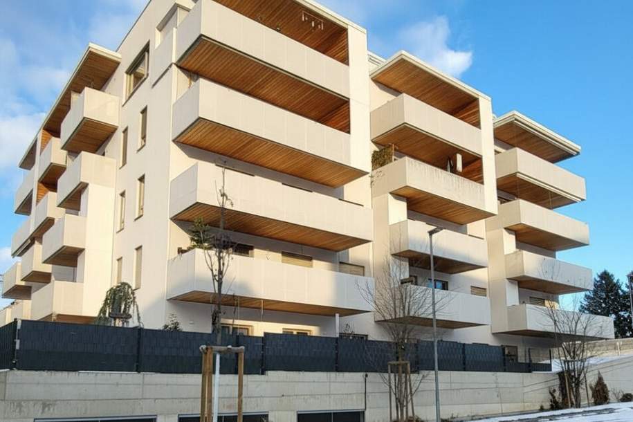 RIESIGE DACHTERRASSE + HOCHWERTIGE AUSSTATTUNG + SÜD/WEST Ausrichtung + Tiefgarage! Nur 7 Min. von Graz entfernt!, Wohnung-miete, 1.199,00,€, 8075 Graz-Umgebung