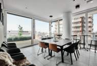 Geräumiges Apartment mit Weitblick und viele Annehmlichkeiten (Concierge, Pool, usw.)