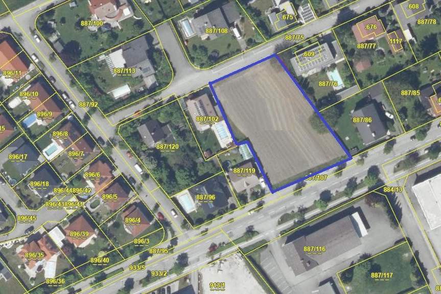 Großes Grundstück mit W Widmung- Einzelparzellen auf Anfrage, Grund und Boden-kauf, 4600 Wels(Stadt)