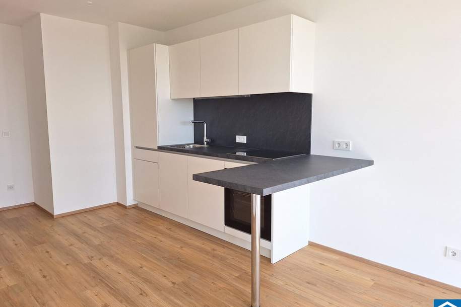 ++ERSTBEZUG++ Hochwertige 2-Zimmer-Wohnung mit Einbauküche im 16.OG!, Wohnung-miete, 799,00,€, 4020 Linz(Stadt)