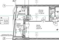 Schöne 2-Zimmer-Wohnung mit Loggia in Augartennähe