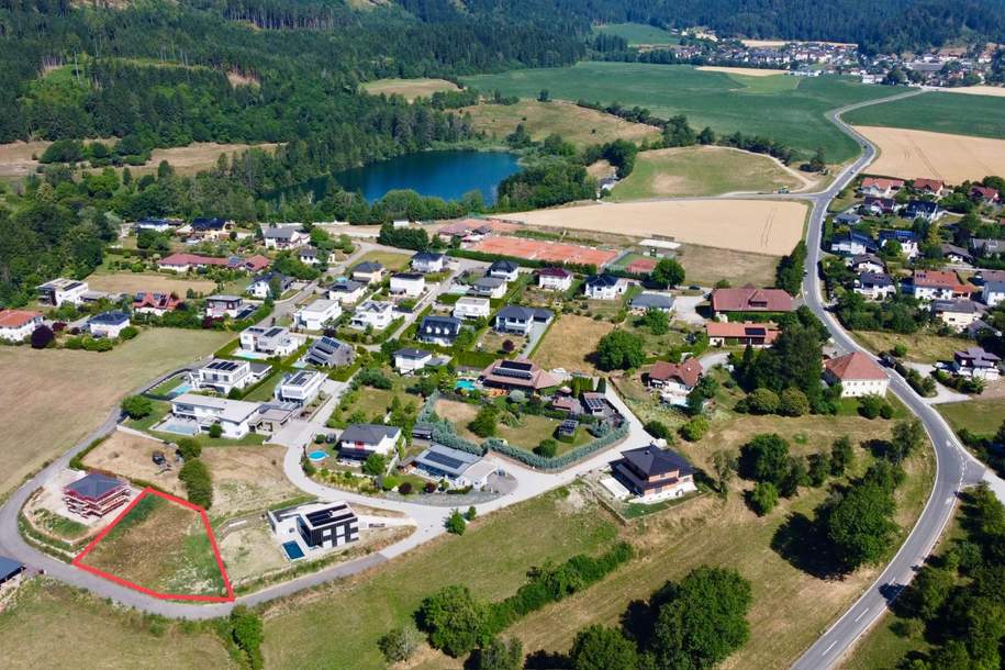 Baugrundstück in Überfeld – Letzte Parzelle mit Karawankenblick, Grund und Boden-kauf, 135.000,€, 9311 Sankt Veit an der Glan