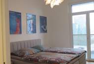 Möblierte Traumwohnung mit 2 Zimmern und einem ca. 14 m² großen Balkon im exklusiven Teil des Sonnwendviertels