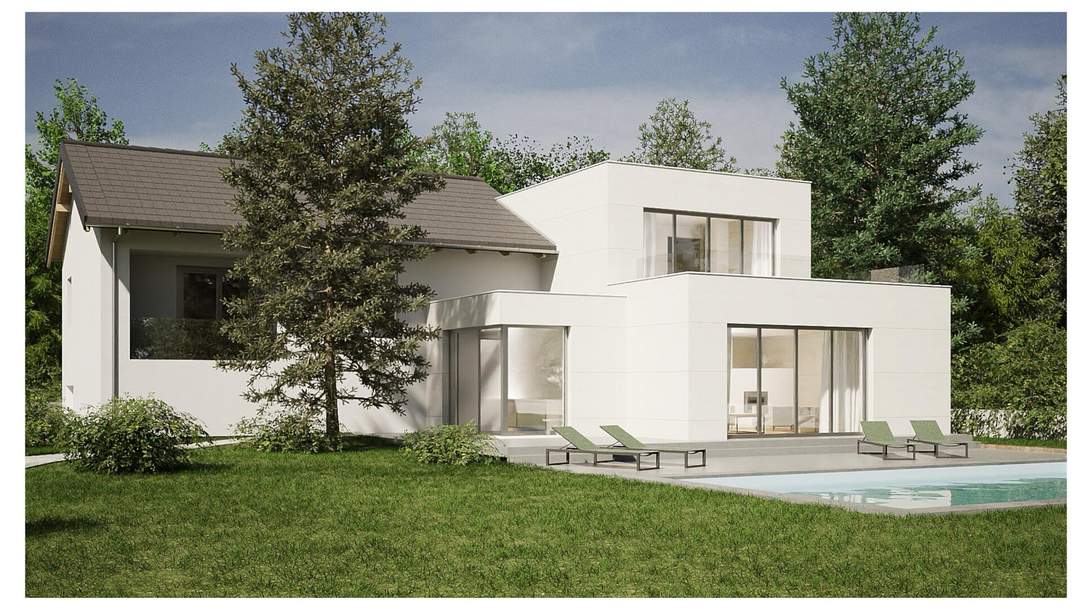 Wunderschön gelegen! Vielfältig gestaltbares Bestandshaus mit großem Grundstück in Lanzenkirchen