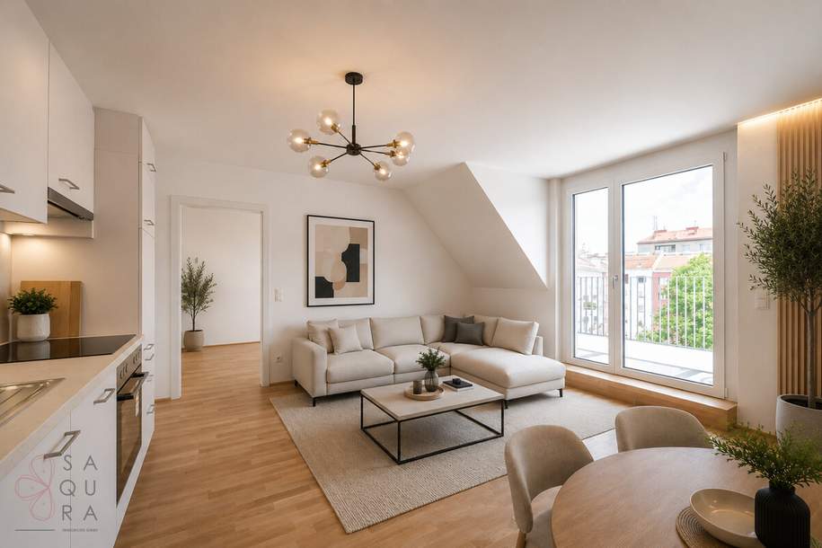 Premium-Neubau in Wien-Hernals – Bezugsfertige Mietwohnung mit Balkon &amp; Einbauküche, Wohnung-miete, 1.730,61,€, 1170 Wien 17., Hernals