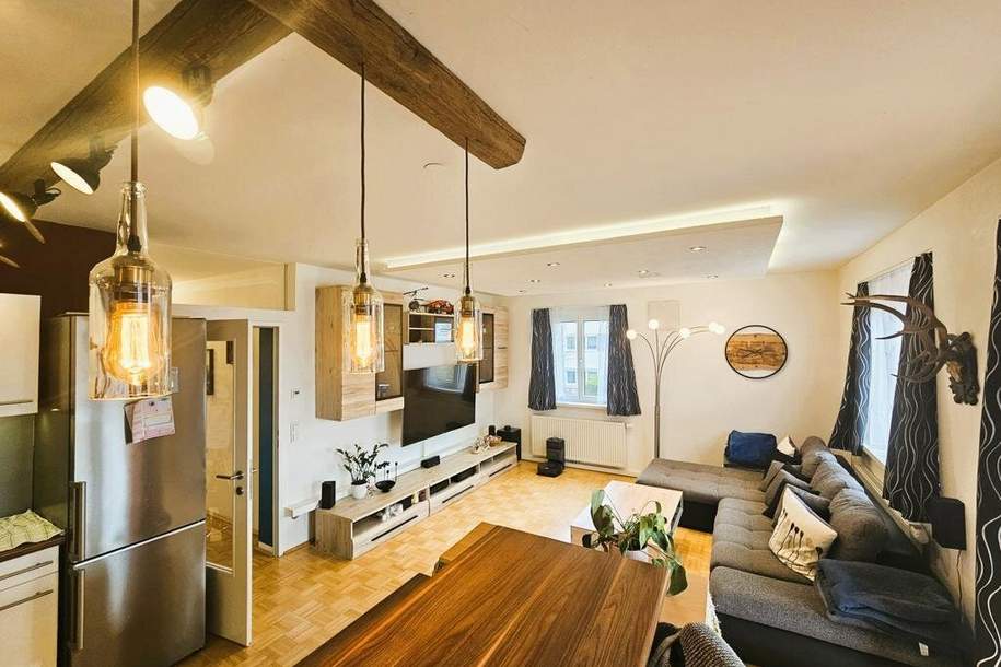 Attraktive 3-Zimmer-Wohnung mit Loggia und Blick ins Grüne, Wohnung-kauf, 259.000,€, 4600 Wels(Stadt)