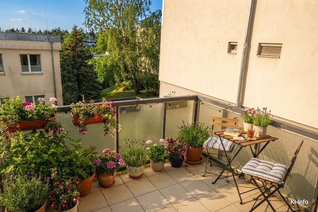 3 Zimmer, Südbalkon und ruhige Innenhoflage am Wilhelminenberg