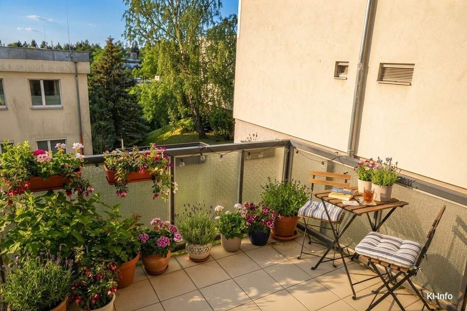 3 Zimmer, Südbalkon und ruhige Innenhoflage am Wilhelminenberg, Wohnung-kauf, 345.000,€, 1160 Wien 16., Ottakring
