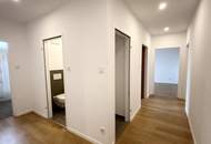 Sanierte Wohnung mit Schrebergarten