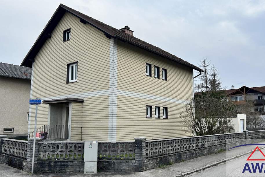 Wels / Neustadt: Älteres Wohnhaus nähe Krankenhaus in Toplage!, Haus-kauf, 465.000,€, 4600 Wels(Stadt)