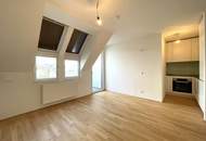 Klimatisierte Neubauwohnung mit hofseitigem Balkon im Dachgeschoss!!!