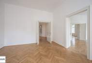 Erstbezug: helle 4-Zimmer-Altbau-Wohnung im 1. OG (ohne Lift)