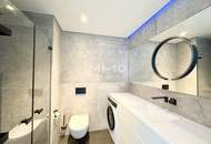 DANUBEFLATS: Elegant möbliertes Studio mit Cityblick: Doorman, Gym, Spa, Pool, Lounges - Internet inkl. - Tiefgaragenstellplatz möglich!