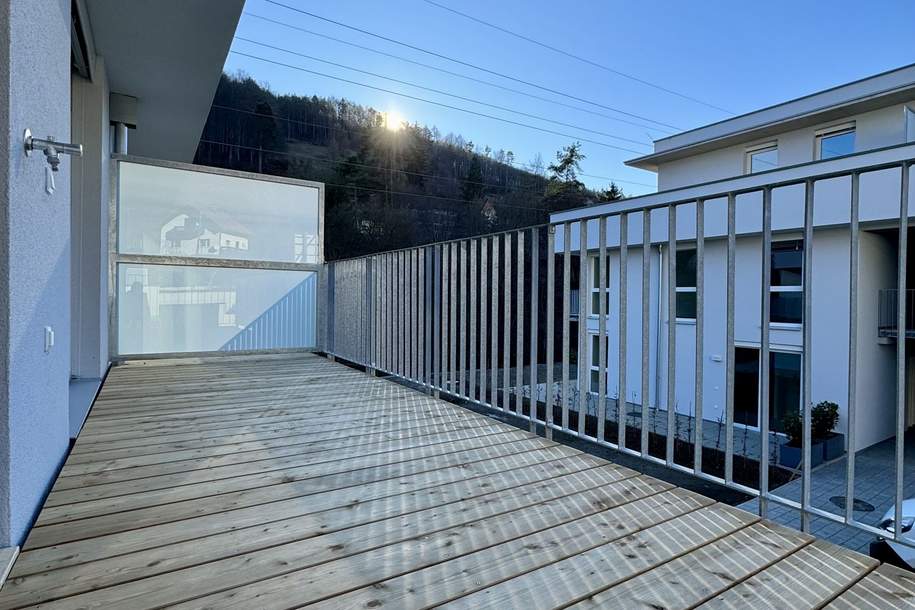 Moderne 2-Zimmer-Wohnung mit 44,5 m² &amp; Balkon in Thal bei Graz, Wohnung-miete, 920,75,€, 8051 Graz(Stadt)