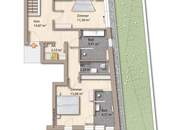 Ruhe, Grün &amp; Luxus: 4-Zimmer- Maisonette mit 172 m² Garten und Pool